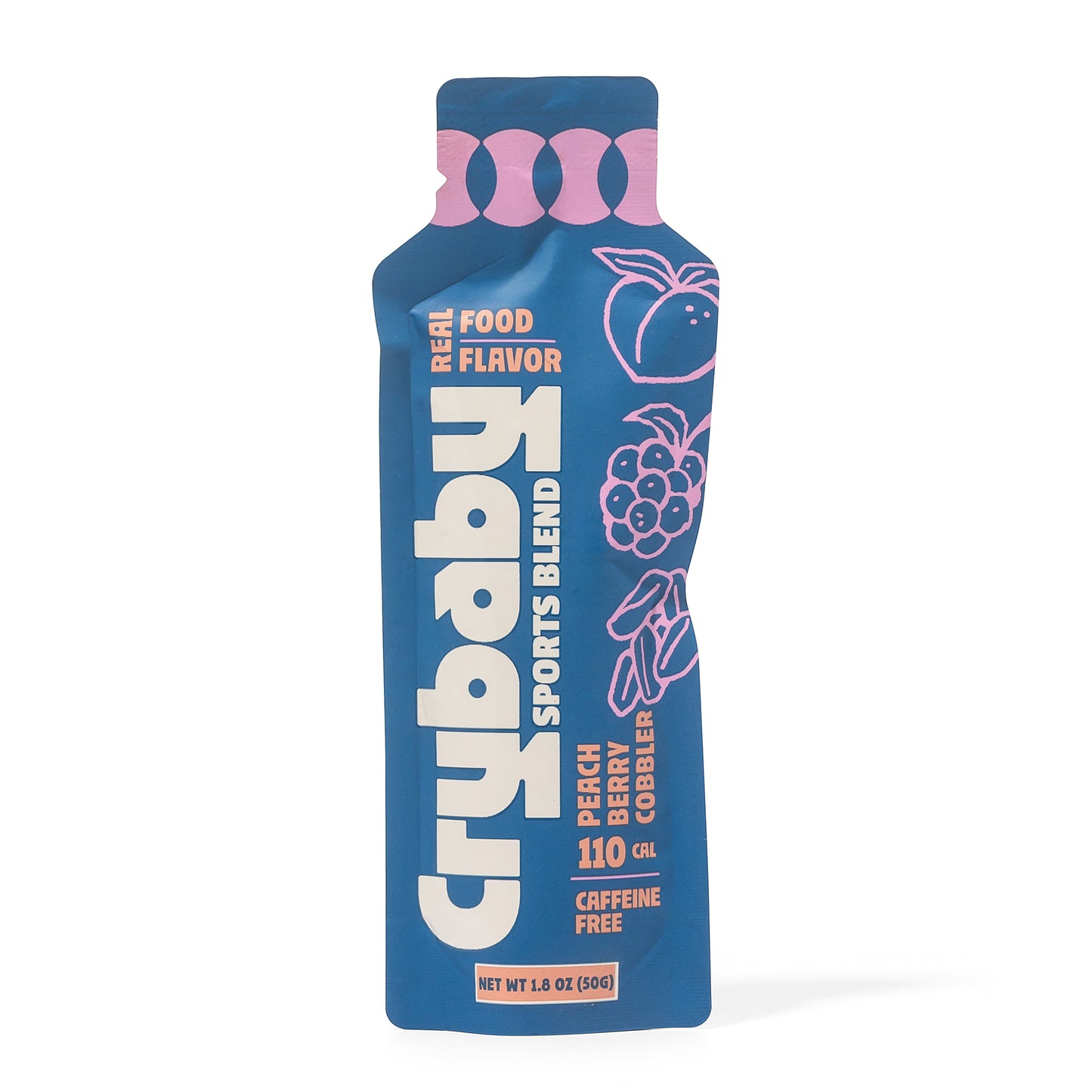 Peach Berry Cobbler Energy Gel - 12-Pack