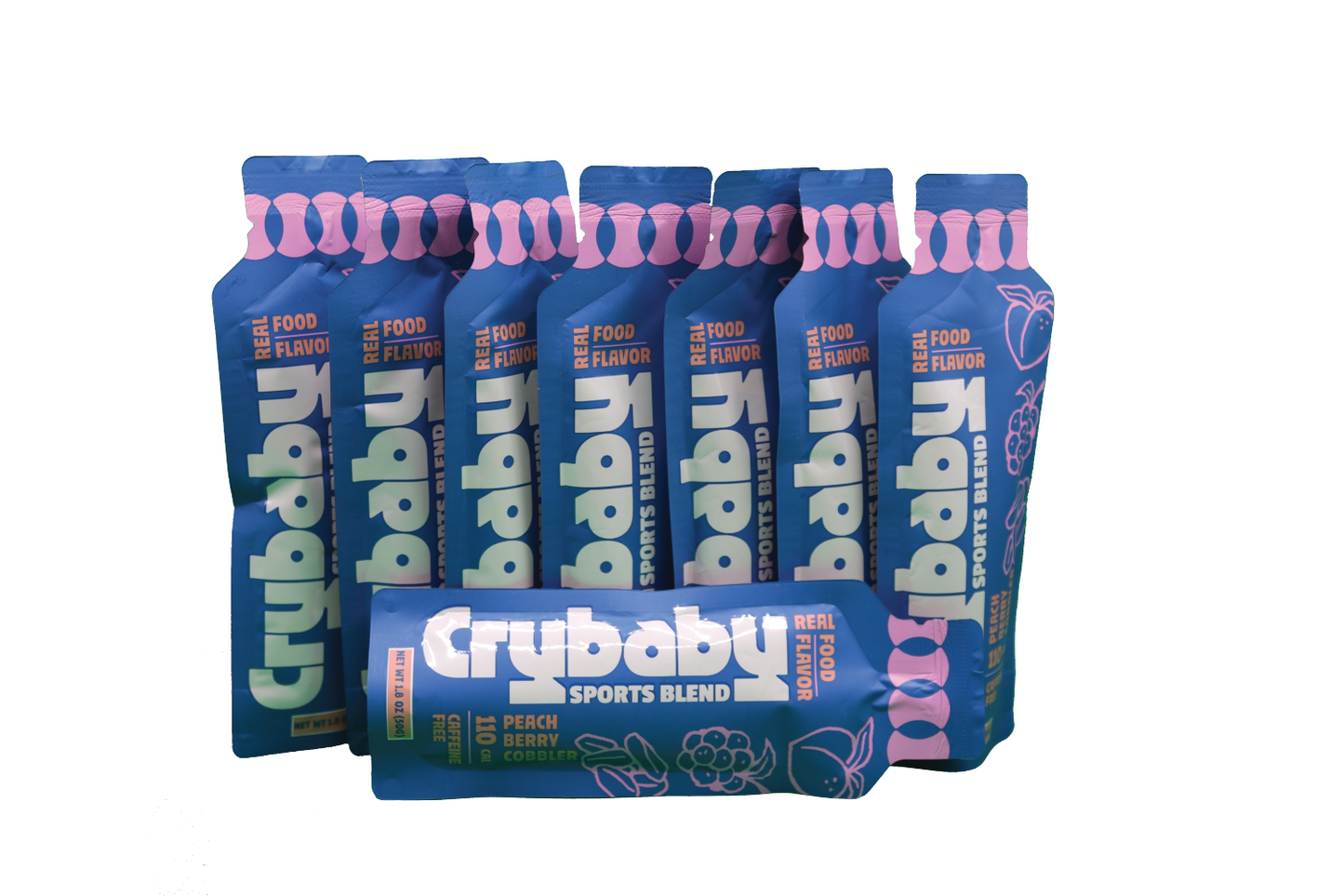 Peach Berry Cobbler Energy Gel - 12-Pack